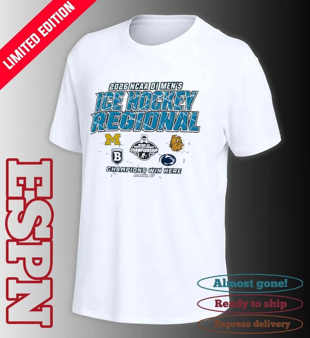 Albany Regional 2026 NCAA DI Men’s Ice Hockey T-Shirt