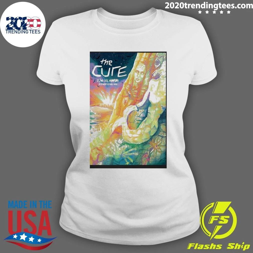 The Cure June 21 2026 Newport Isle Of Wight Festival 2026 Poster T-Shirt