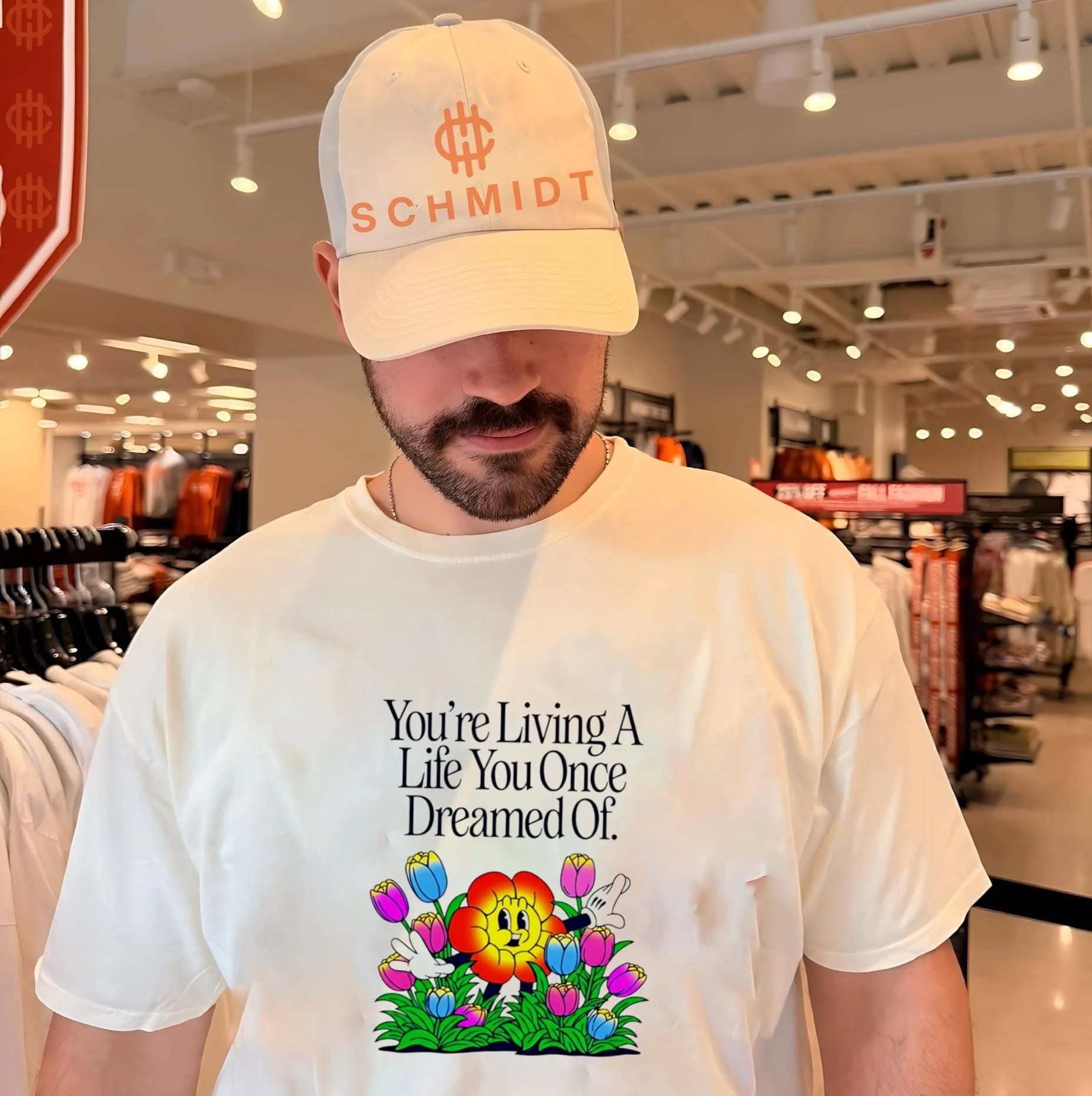 You Are Living a Life You Once Dreamed Of Flower shirt