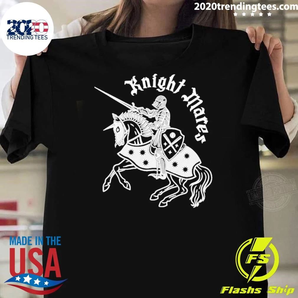 Knight Mares Baseball Medieval Sports Logo Shirt