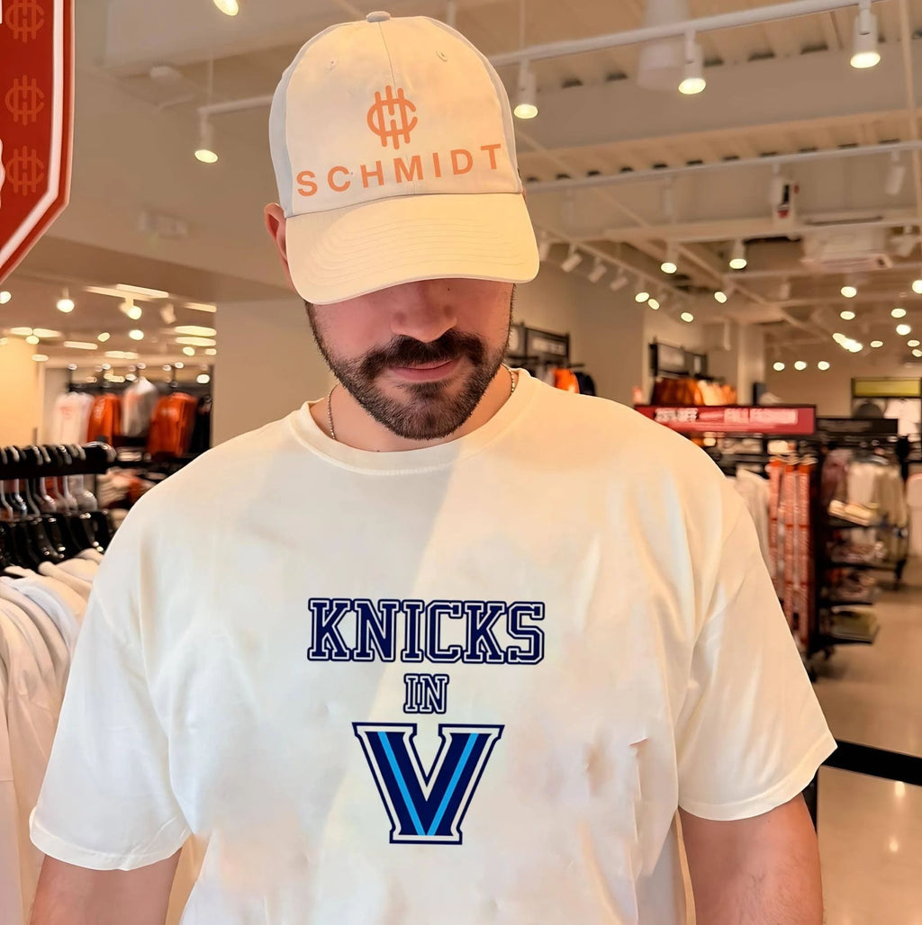 New York Knicks x Villanova Wildcats Knicks in V shirt