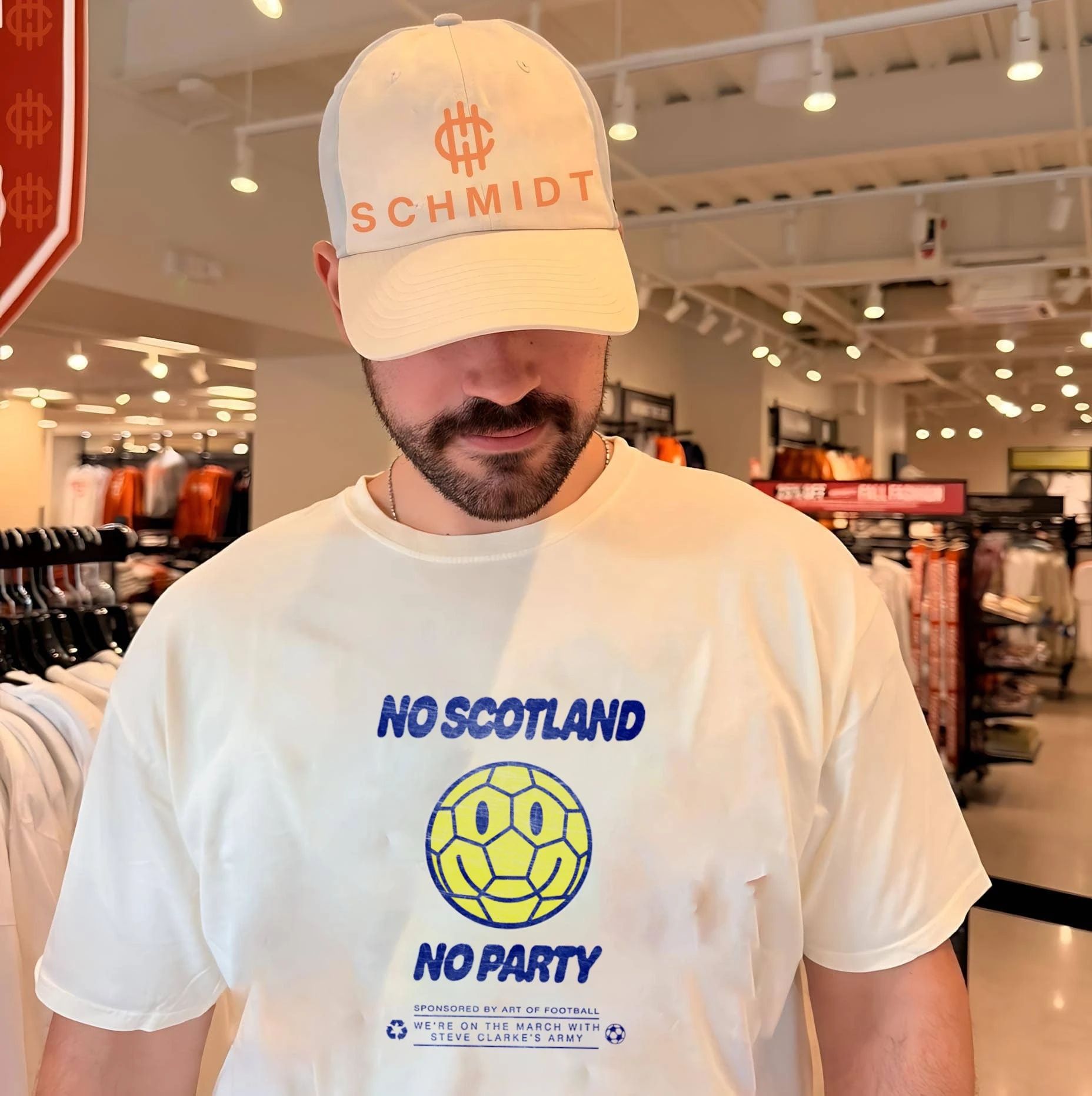 No Scotland No Party Steve Clarke’s Army shirt