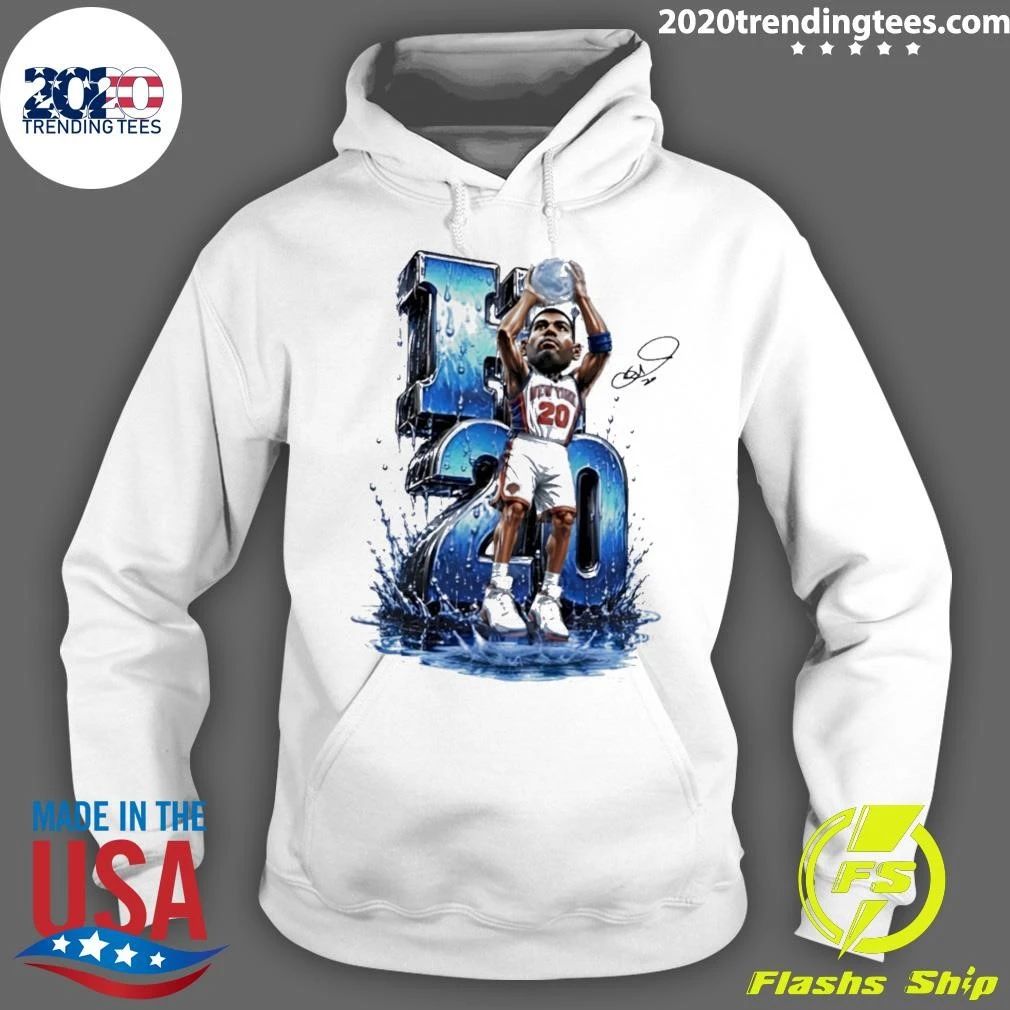 Allan Houston Aka H20 Throwback Signature Shirt