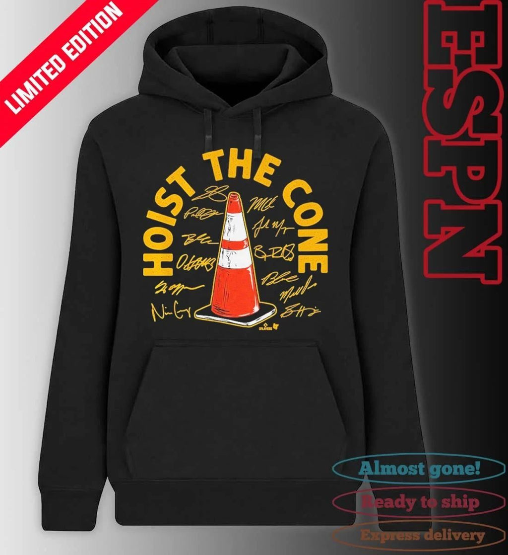 Pittsburgh Baseball Hoist the Cone Signatures Shirt