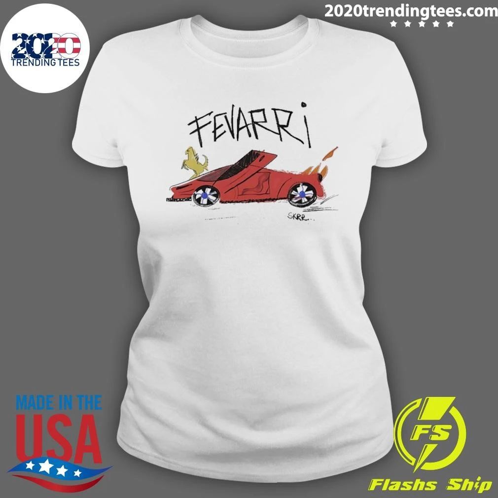 Fevarri Childish Drawing Skrr Ferrari Shirt