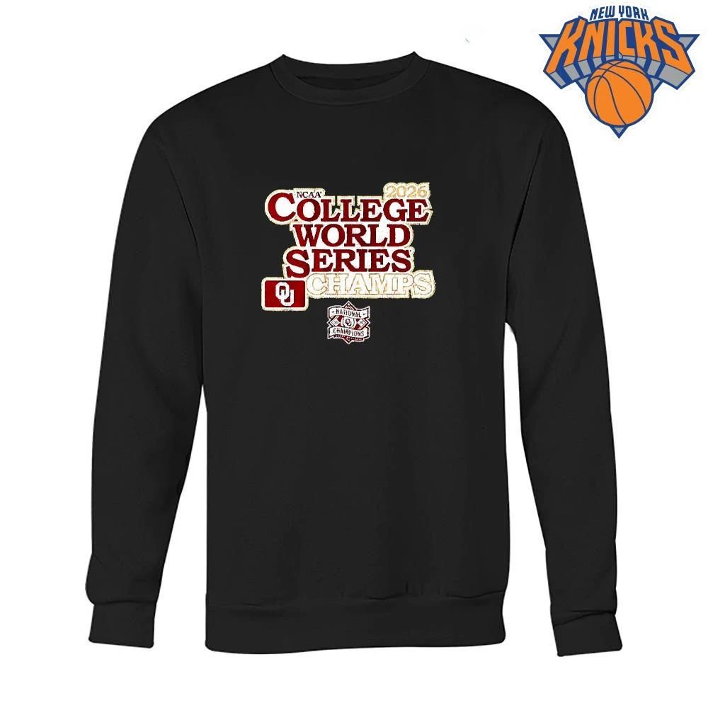 Oklahoma Sooners Baseball 2026 National Champions shirt