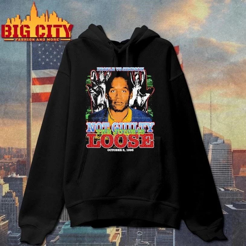 OJ Simpson People Vs Simpson Not Guilty The Juice Is Loose T-shirt