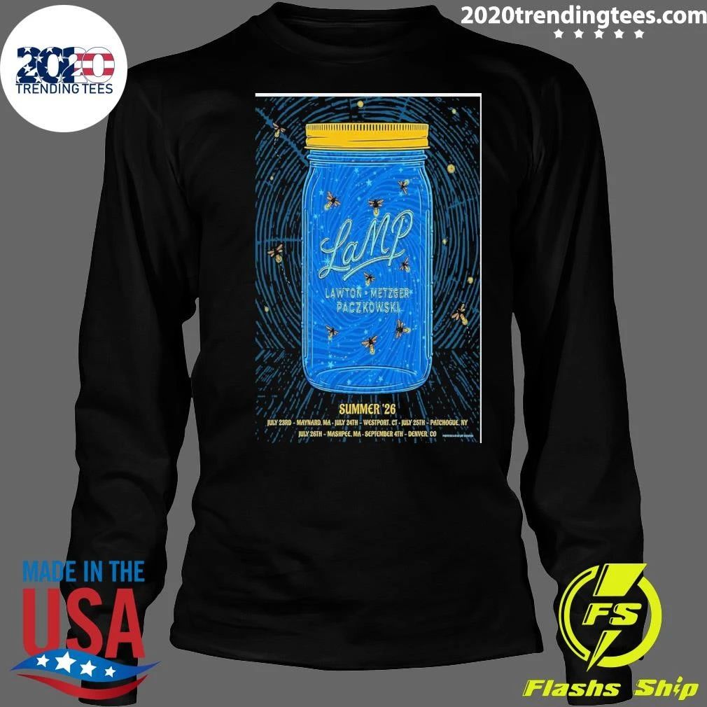 Lamp 2026 Tour July 2026 Shirt