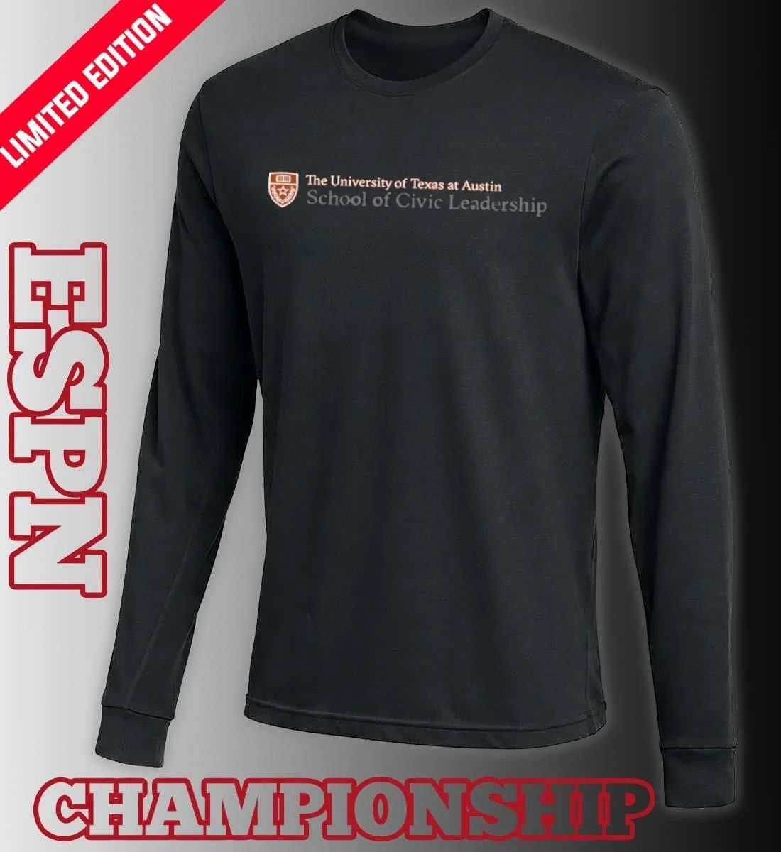 Texas Longhorns School of Civic Leadership Shirt