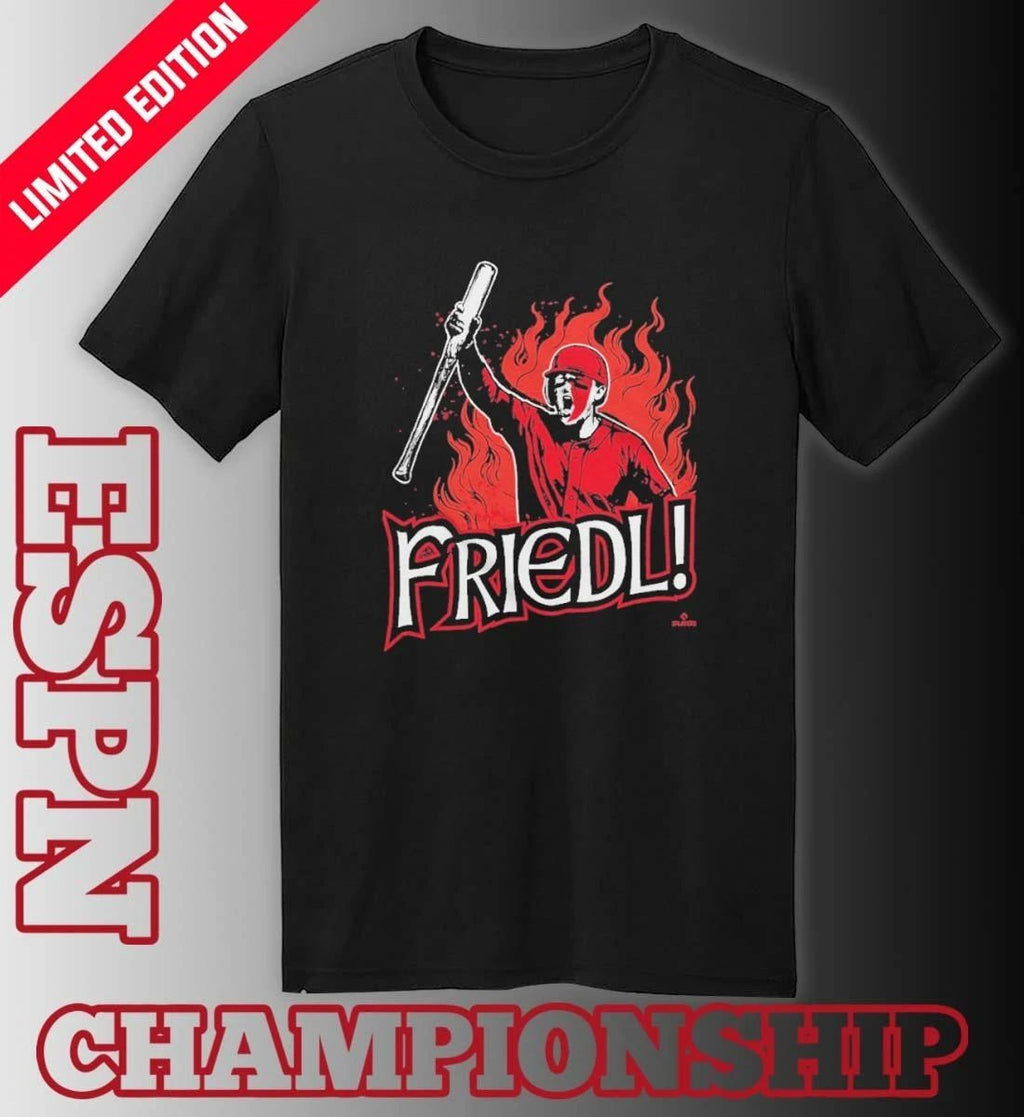 Cincinnati Reds TJ Friedl! Battle Cry Shirt