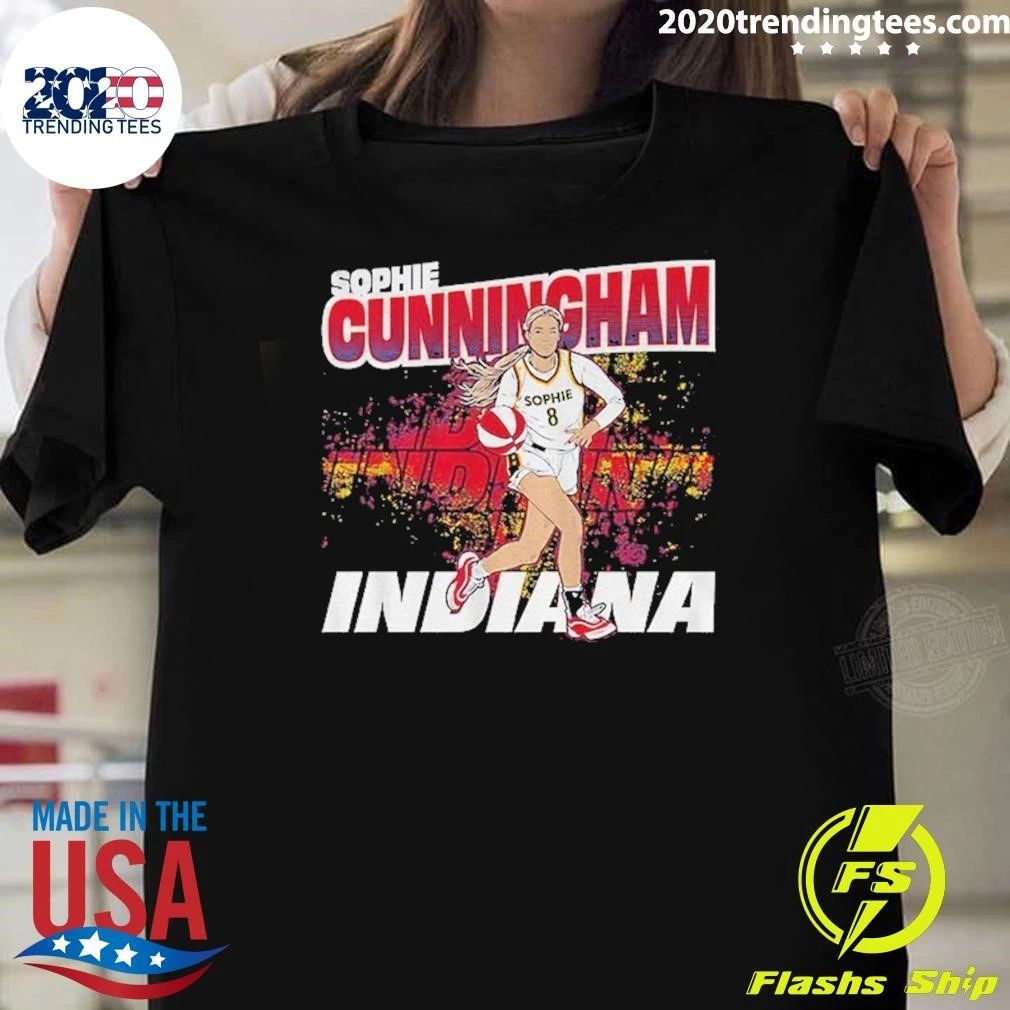 Sophie Cunningham Indiana Fever Basketball Wnba Street Ball 2026 Shirt