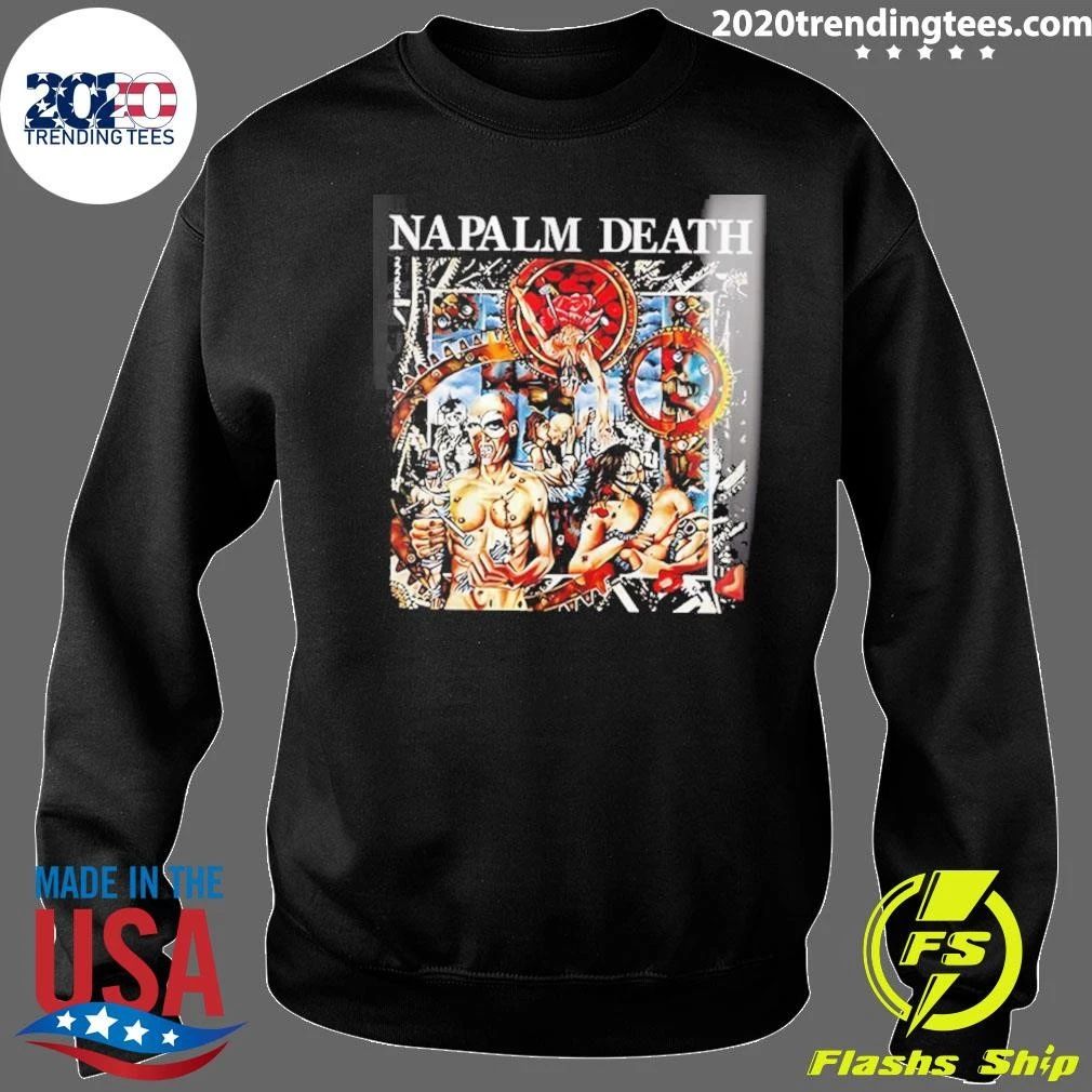 Napalm Death campaign for musical destruction Europe 1992 Shirt