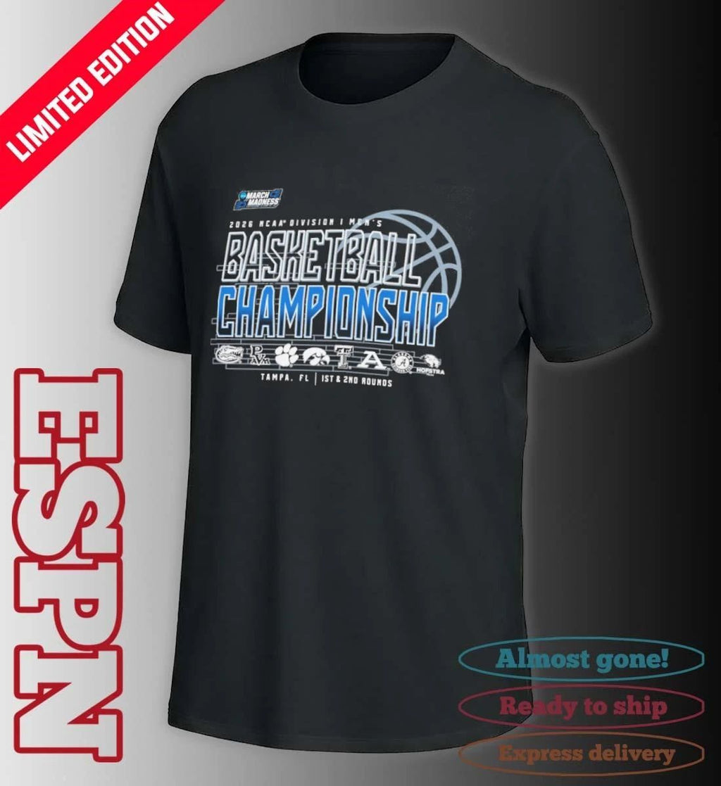 8 Teams 2026 NCAA DI Men’s Basketball Championship Tampa, FL Shirt