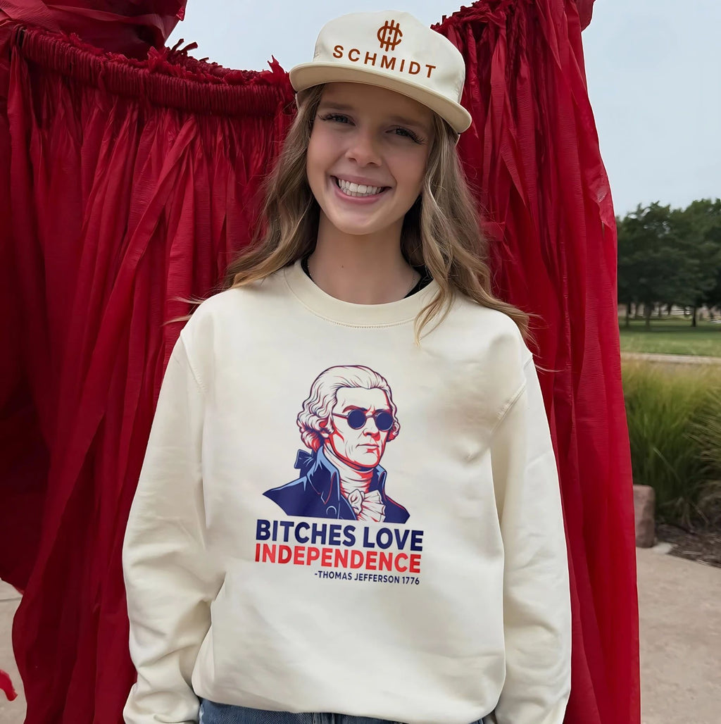 Thomas Jefferson 1776 Bitches Love Independence shirt