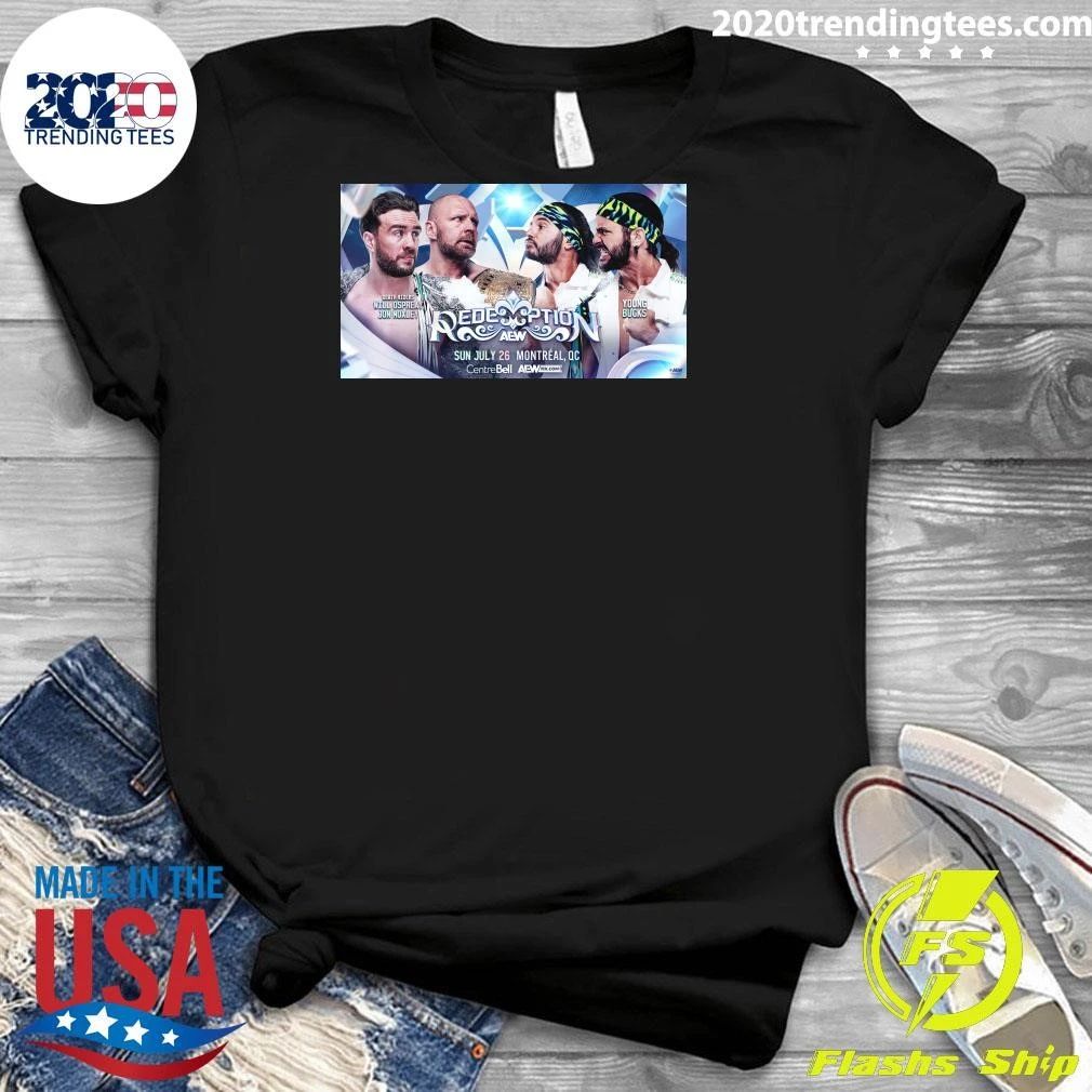 Death Riders Will Ospreay Jon Moxley Redemption AEW Sun July 26 Montréal, QC Shirt