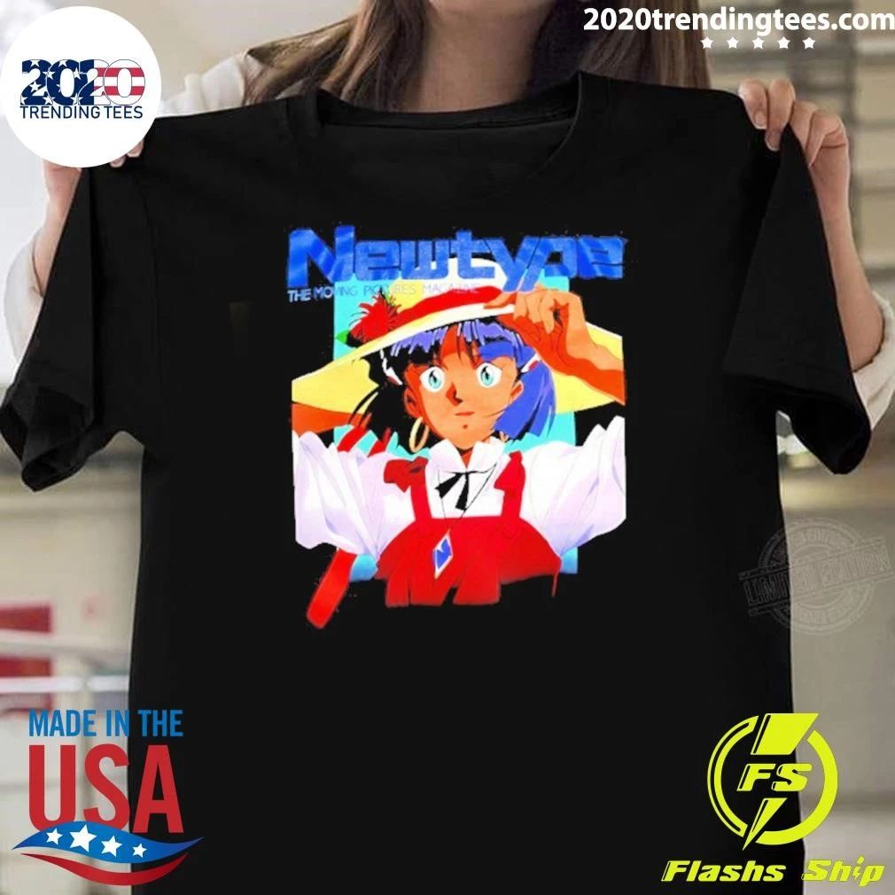 Newtype The Moving Pictures Magazine Anime Shirt