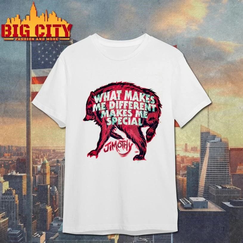 What Makes Me Different Makes Me Special Jimothy Wolf Graphic Shirt