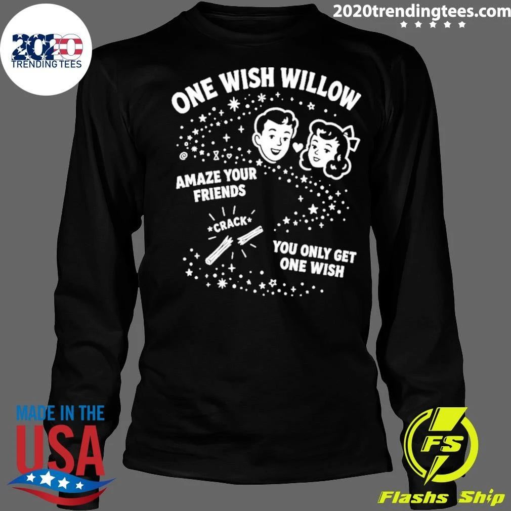 One Wish Willow Obsession Horror Movie Inspired Shirt