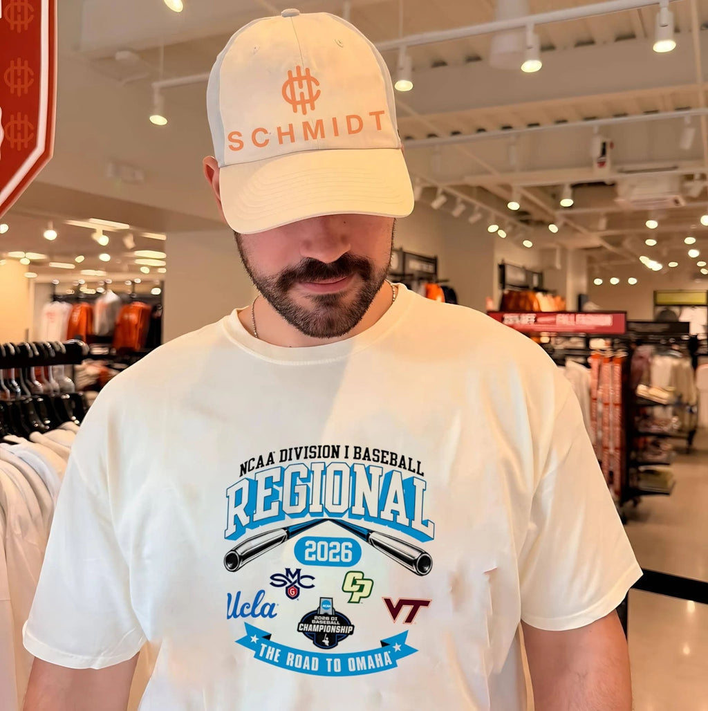 2026 NCAA Division I Baseball Regional UCLA The Road To Omaha logos shirt