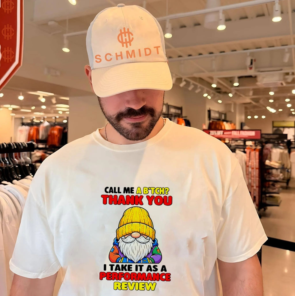 Call me a bitch thank you I take it as a performance review funny shirt