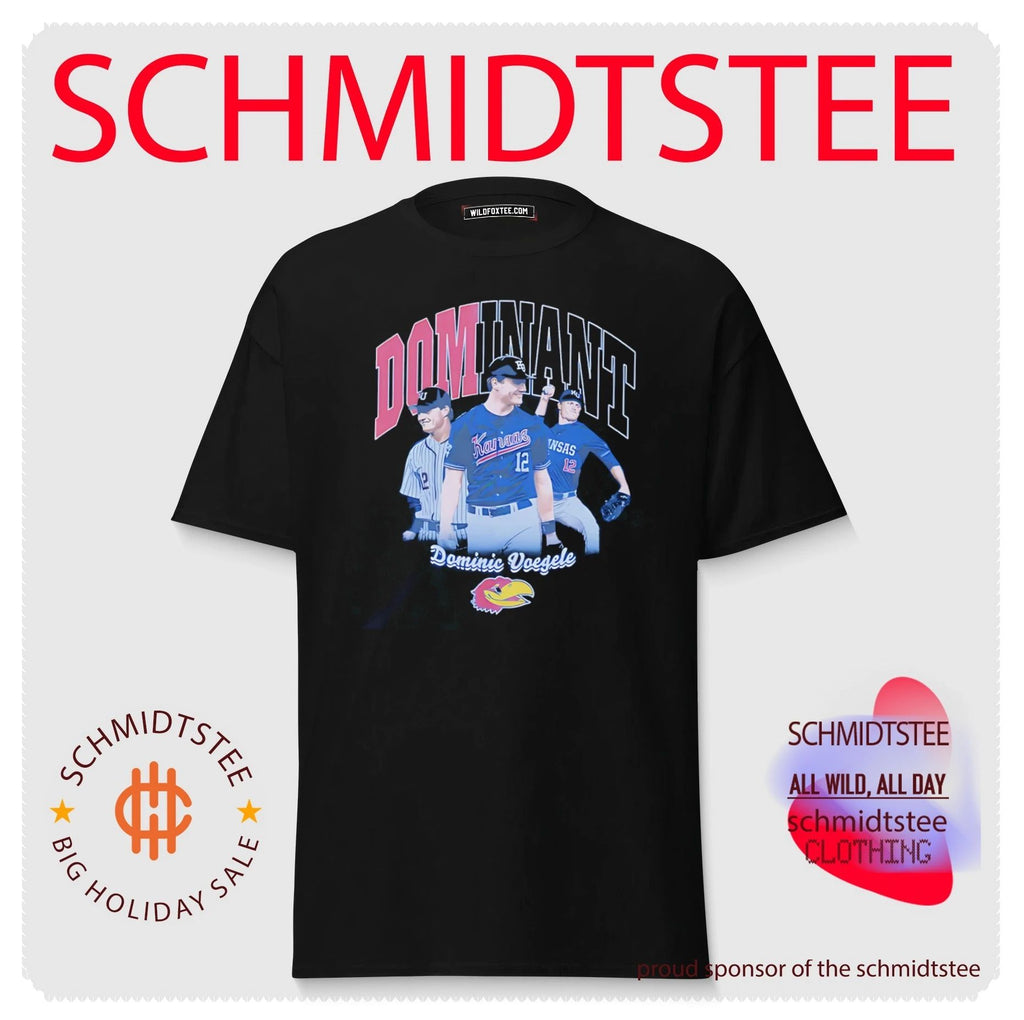 Kansas Baseball Dominic Voegele Dominant shirt