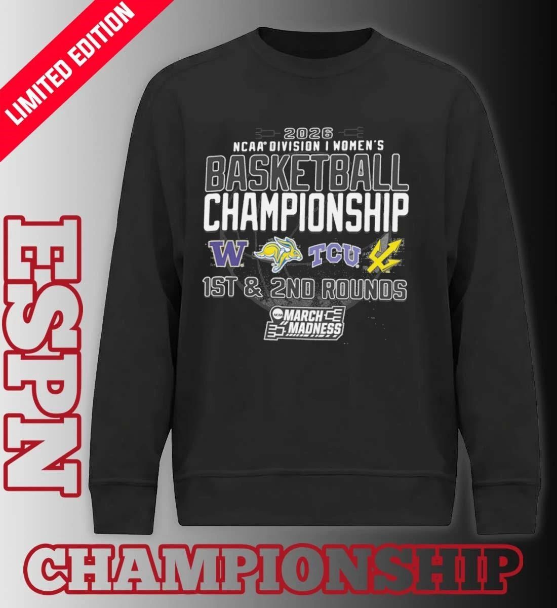 1st, 2nd Rounds 2026 NCAA DI Women’s Basketball Championship – Fort Worth, TX Shirt