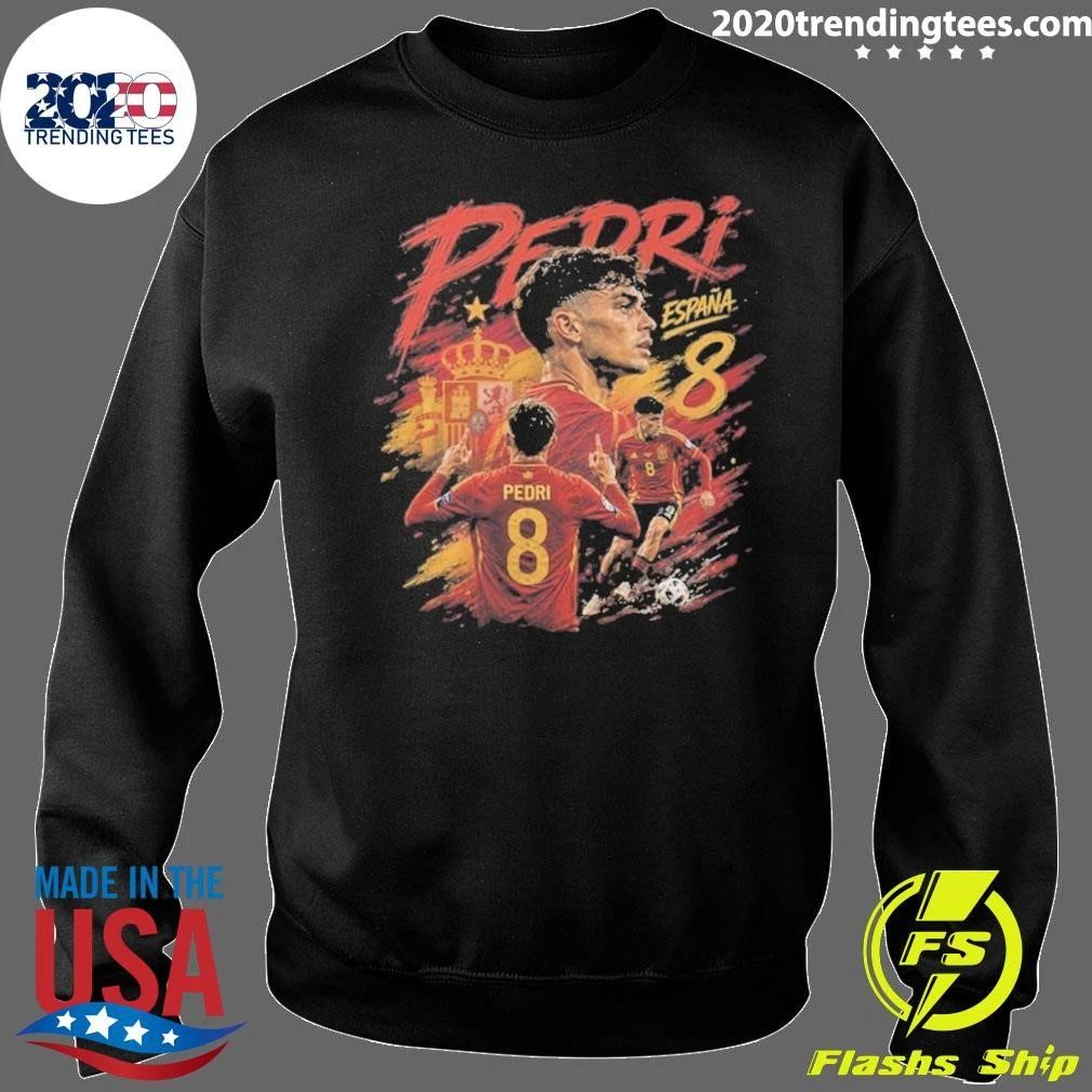 Pedri Spain Football Streetwear World Cup 2026 Graphic Tee Shirt