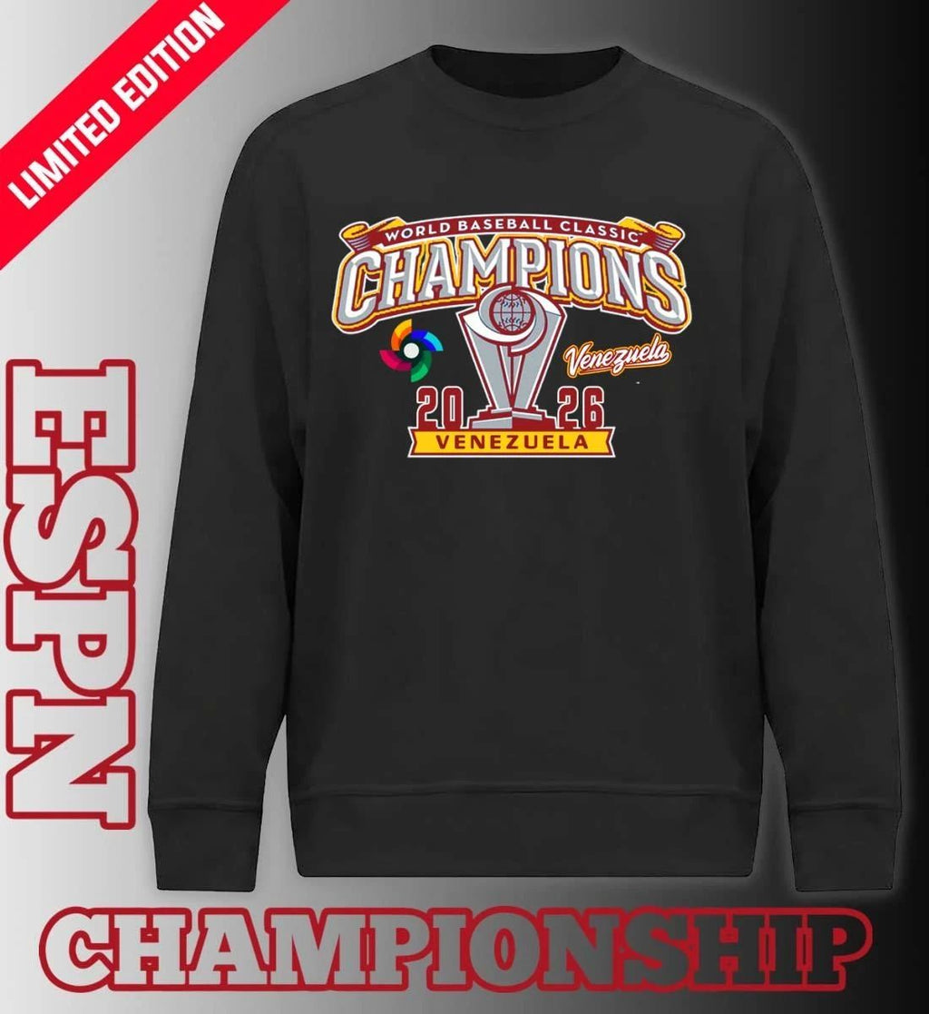 Venezuela Baseball World Baseball Classic 2026 Champions T-Shirt