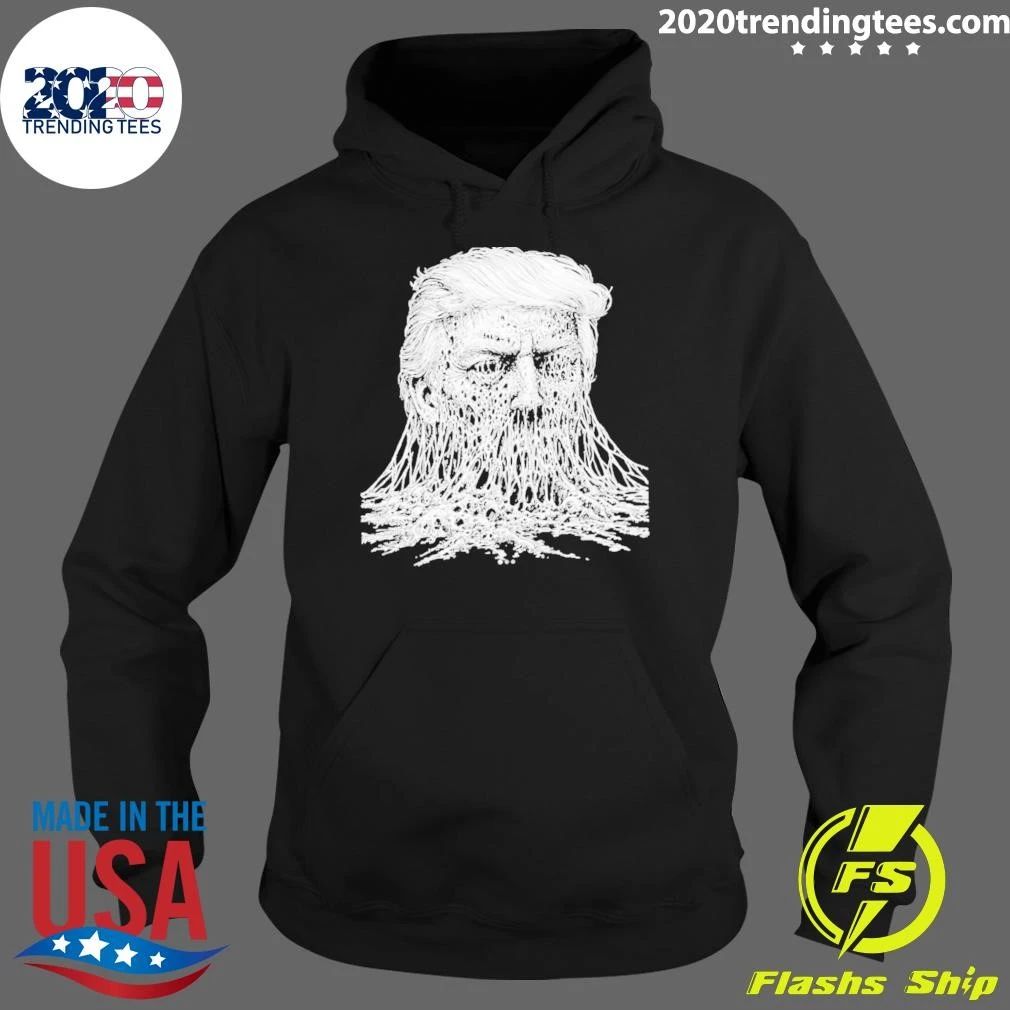 Donald Trump Melting Horror Surreal Political Satire Shirt
