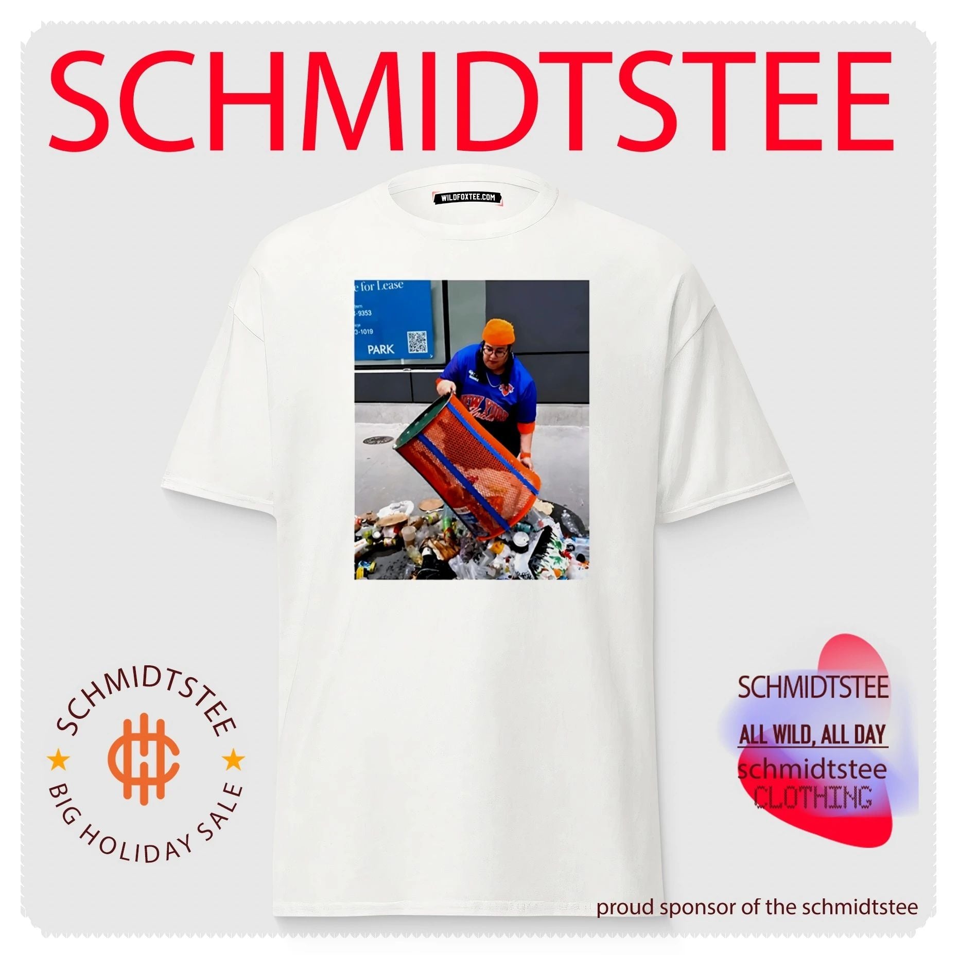 Knicks Dei Angie Base Stealing Trashcan Shirt