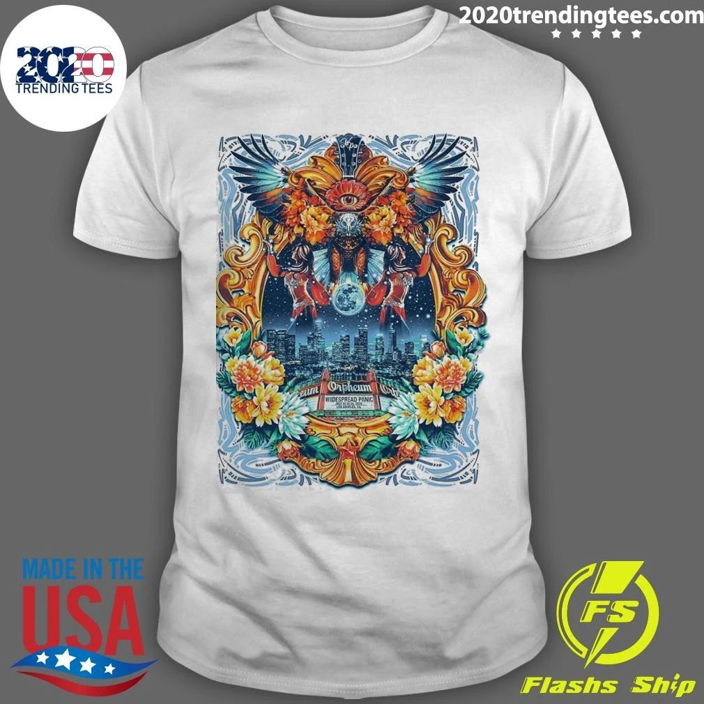 Widespread Panic Los Angeles CA At The Orpheum Theatre On July 23 24 25 2026 Shirt