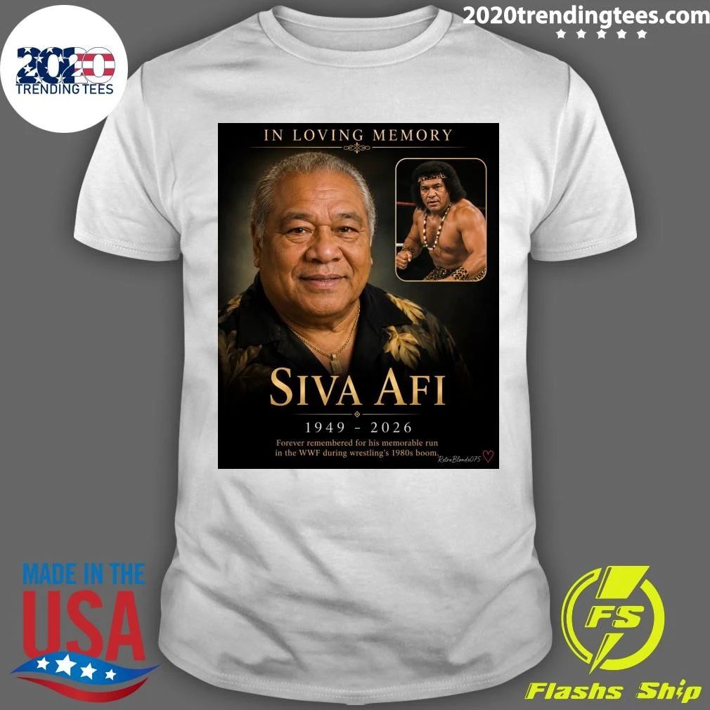 In Loving Memory Siva Afi 1949-2026 Shirt