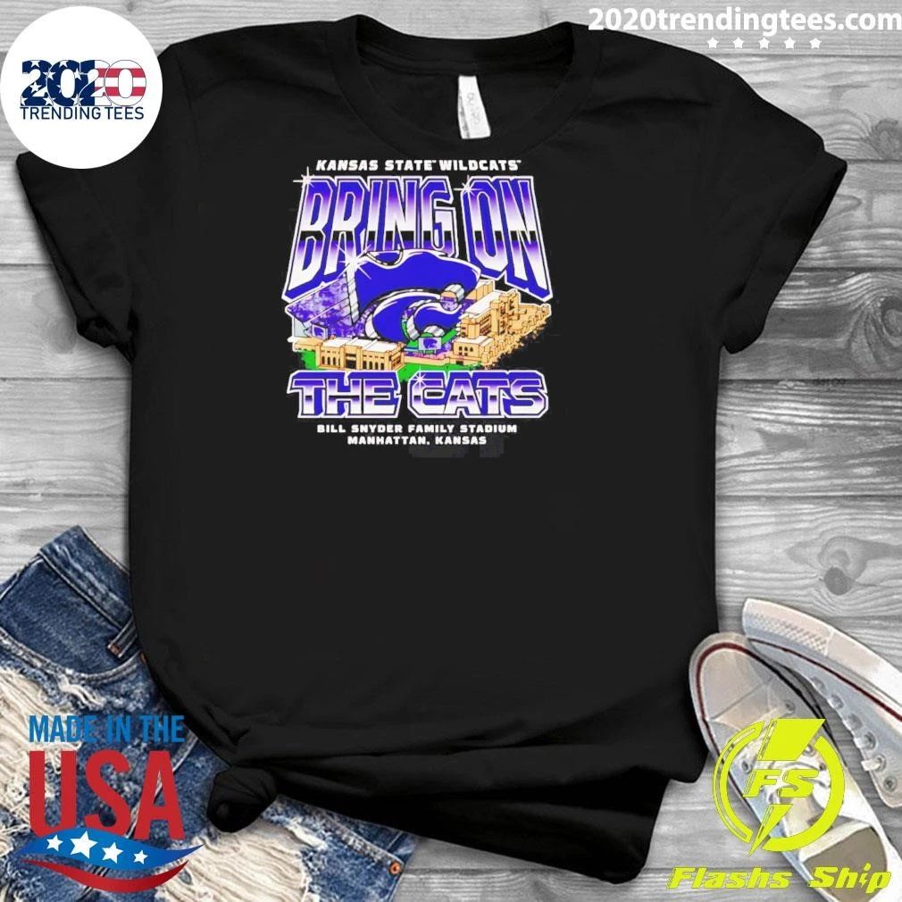 K-State Football Bring on the Cats Vintage shirt