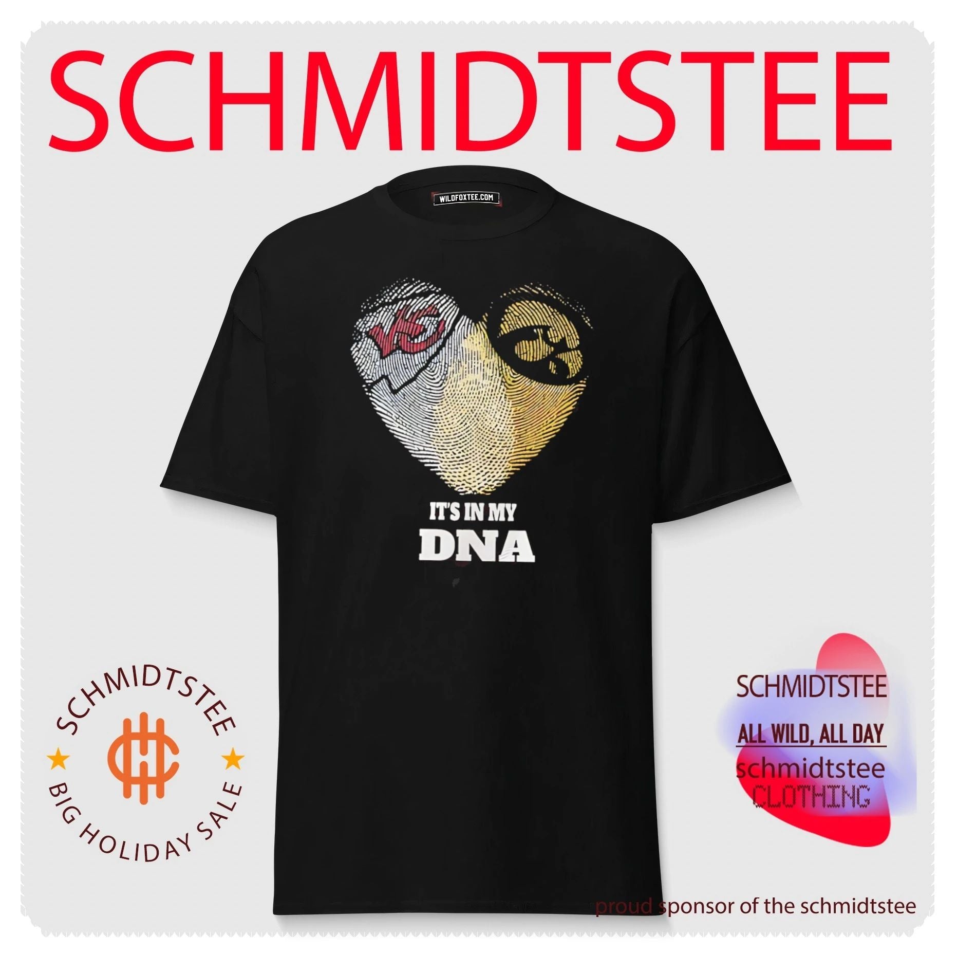Kansas City Chiefs and Iowa Hawkeyes it’s in my DNA shirt