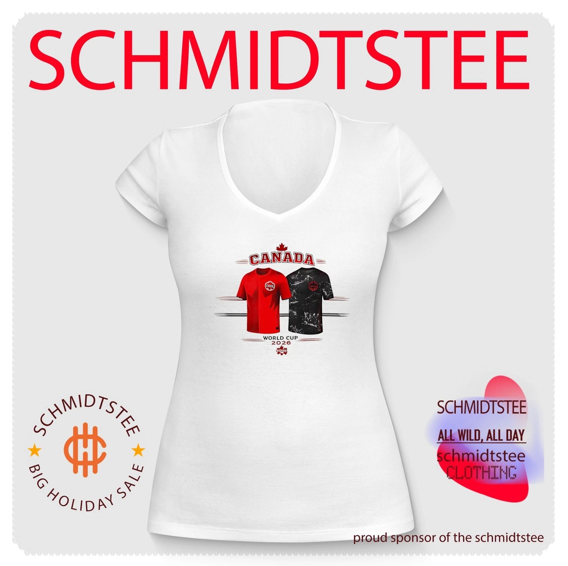 Canada World Cup 2026 graphic shirt