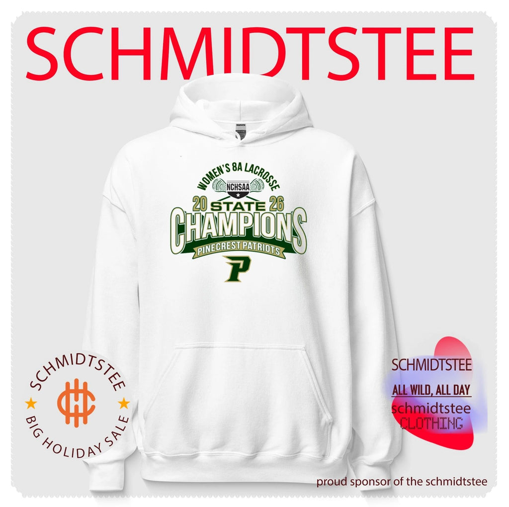 Pinecrest Patriots 2026 NCHSAA Women’s 8A Lacrosse Champions shirt