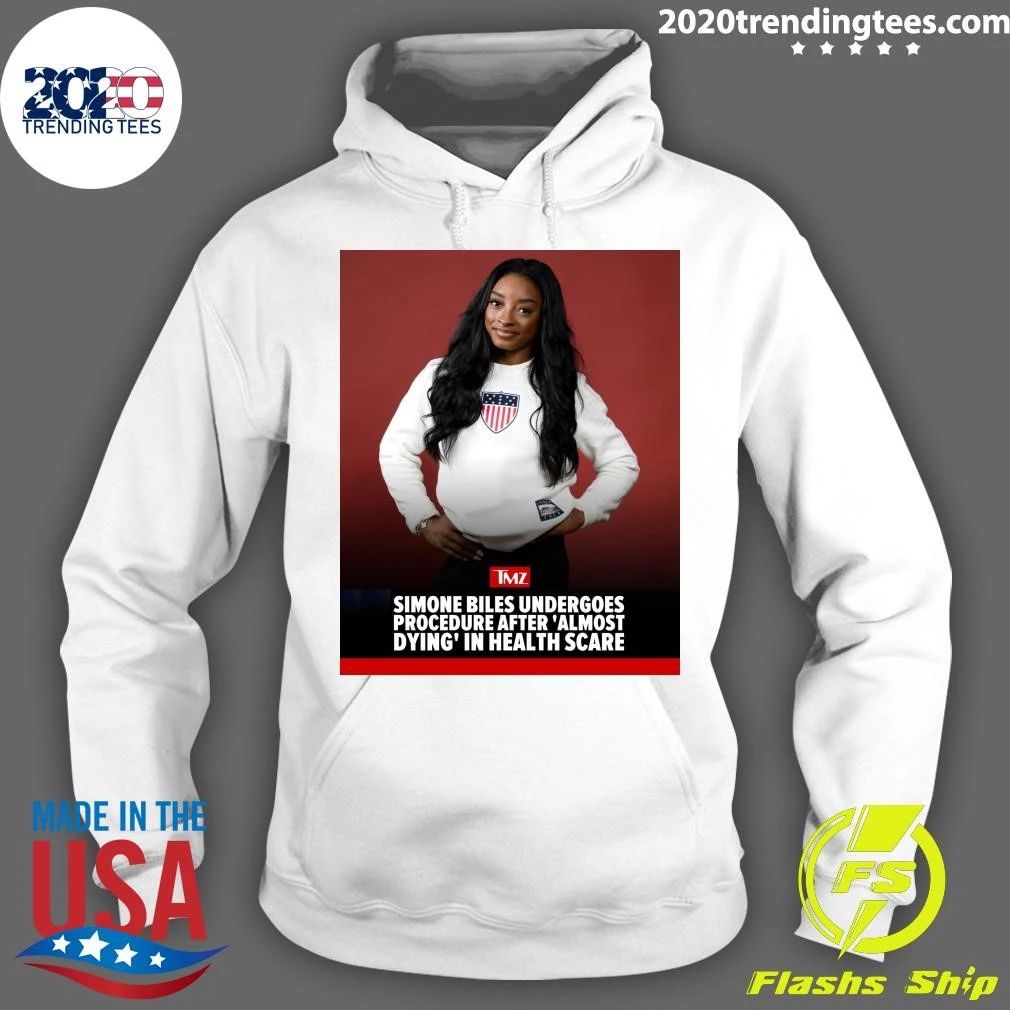 Simone Biles Undergoes Procedure After Almost Dying In Health Scare Shirt