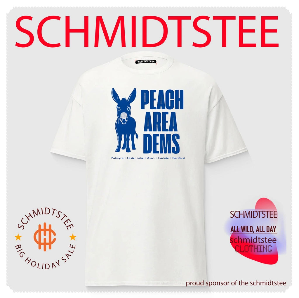 Warren County Democrats Peach Area Dems shirt