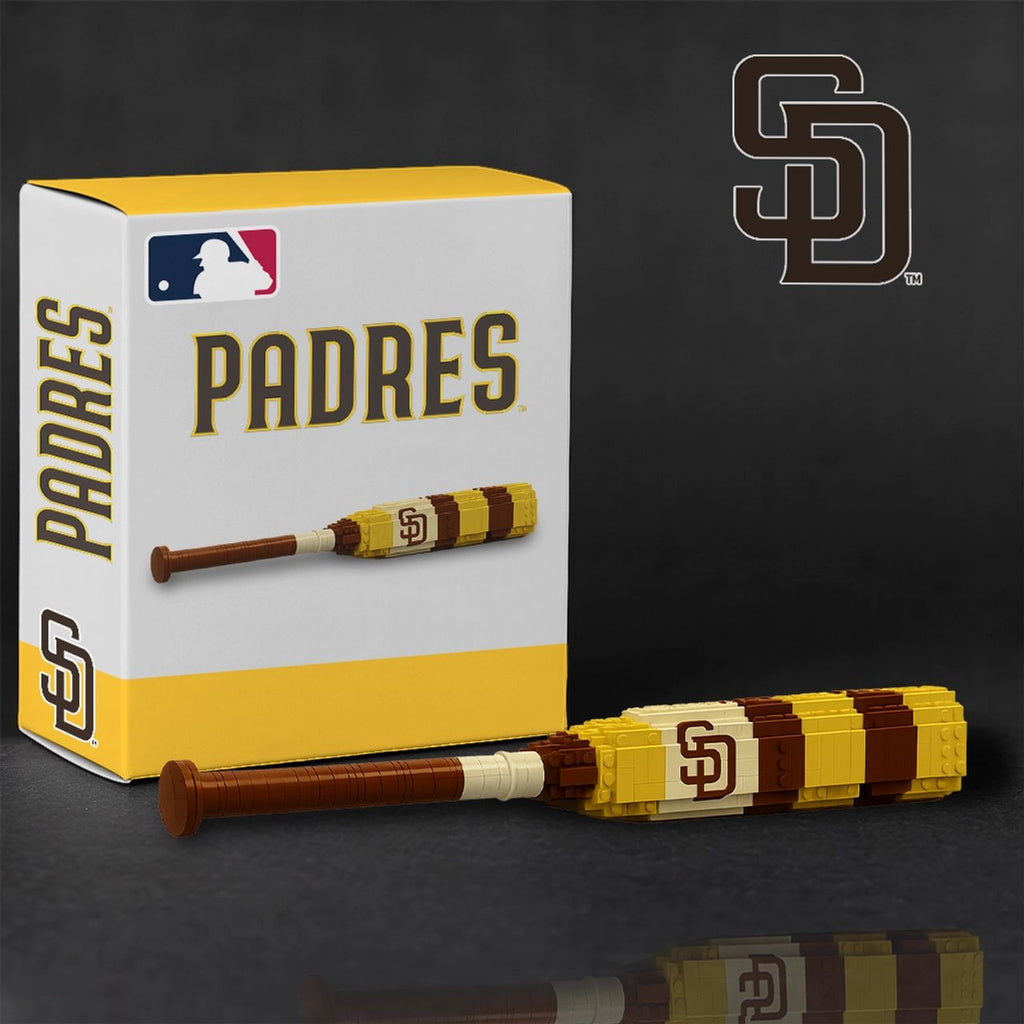 San Diego Padres Baseball Bat Building Blocks Set