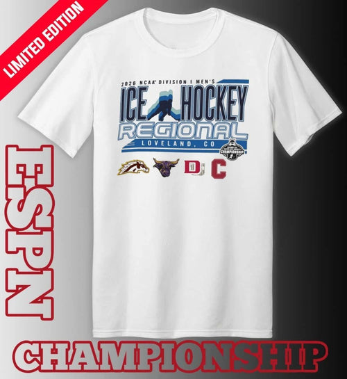 2026 NCAA DI Men’s Ice Hockey Regional – Loveland, CO T-Shirt