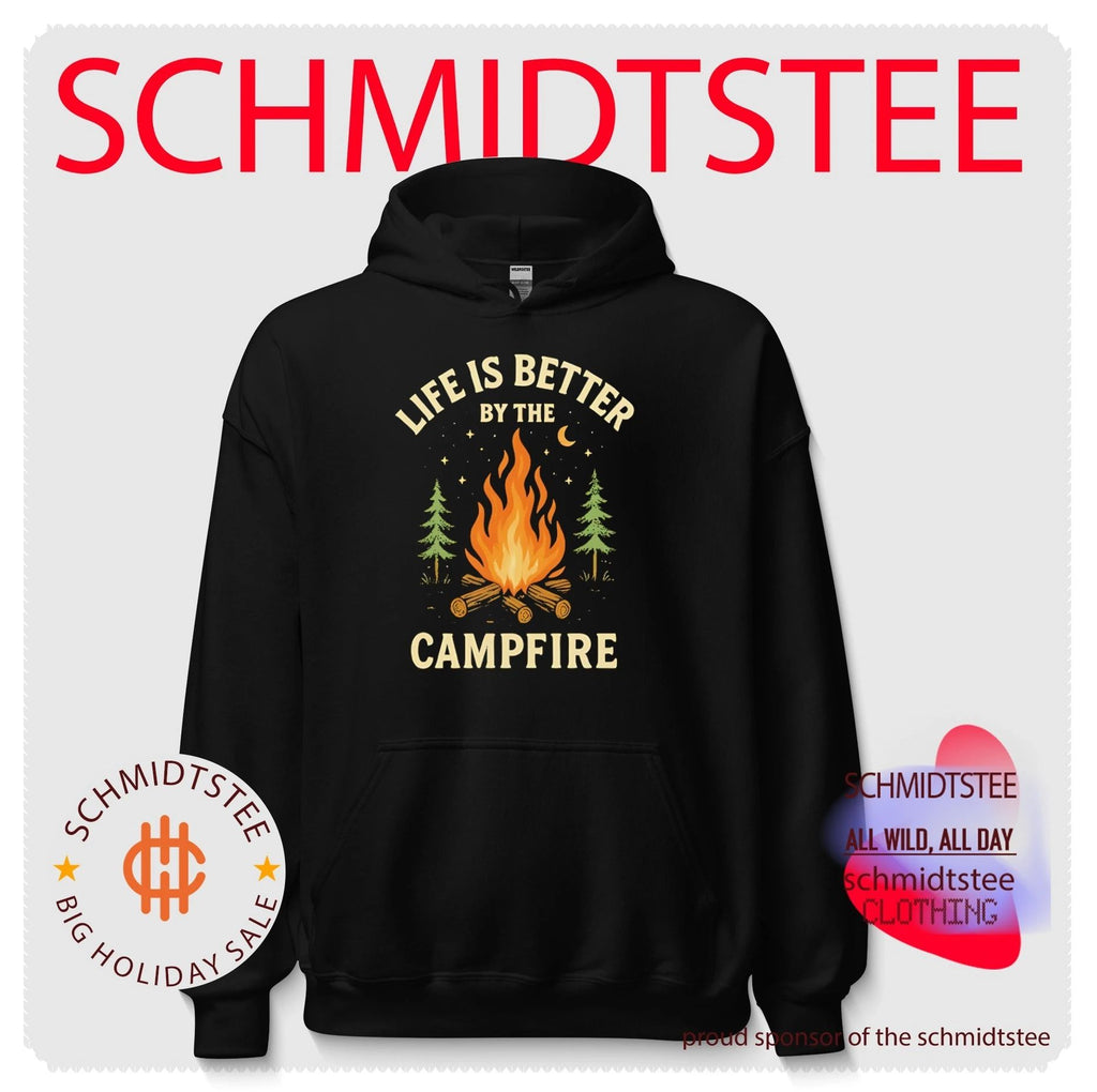 Life is better by the campfire vintage shirt