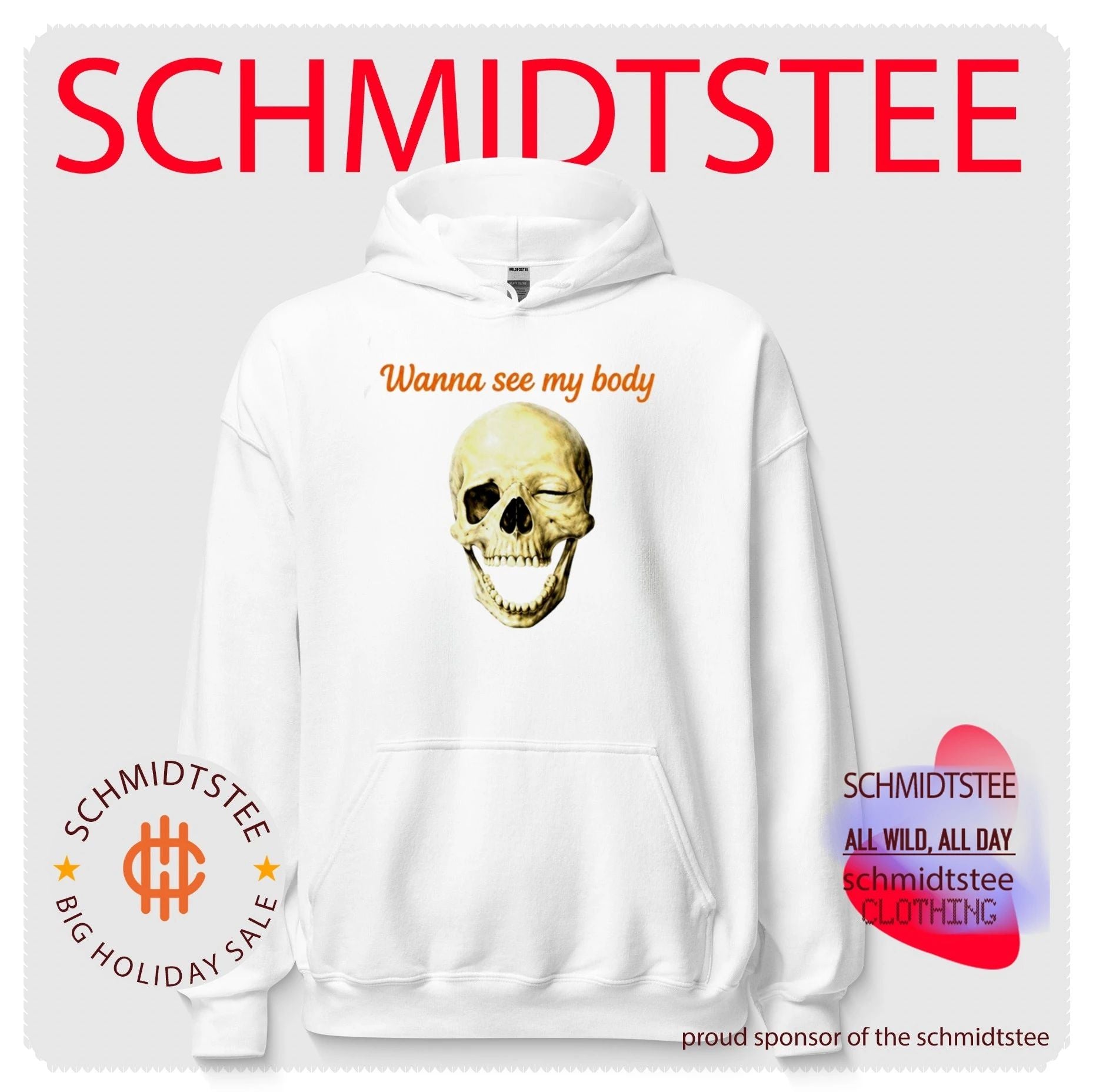 Wanna See My Body Skull Shirt