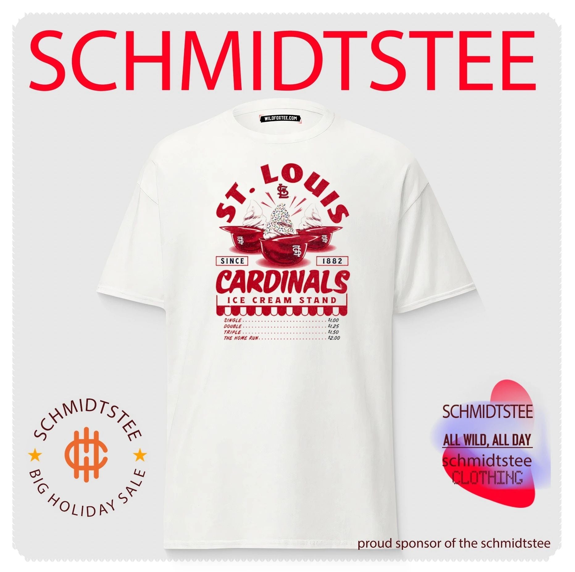 St. Louis Cardinals Ice Cream Stand shirt