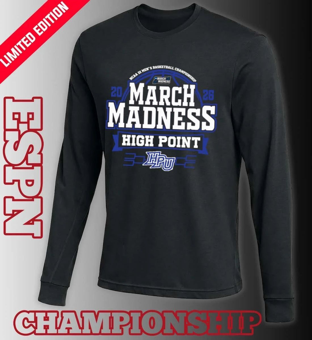 High Point Panthers March Madness 2026 NCAA DI Men’s Basketball Tournament T-Shirt