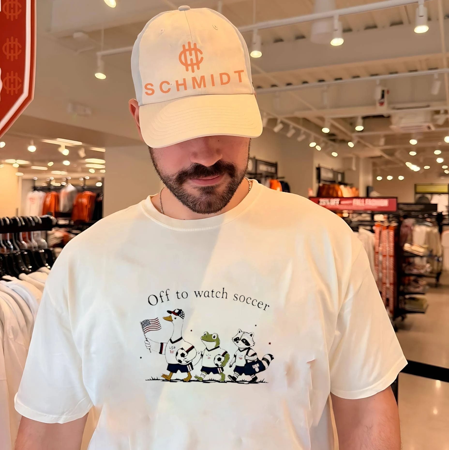 Off to Watch Soccer with USA Animal Friends World Cup 2026 shirt