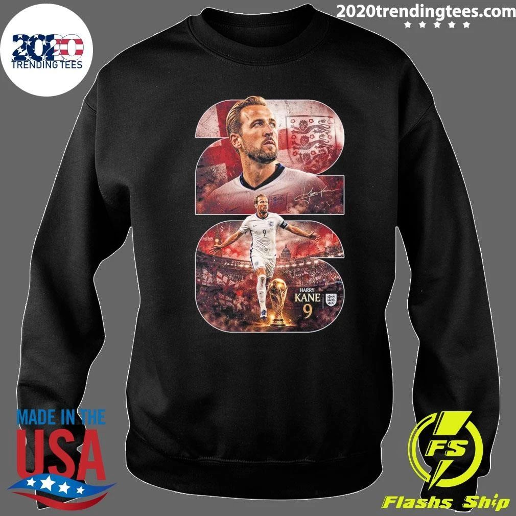 Harry Kane World Cup 2026 England Shirt