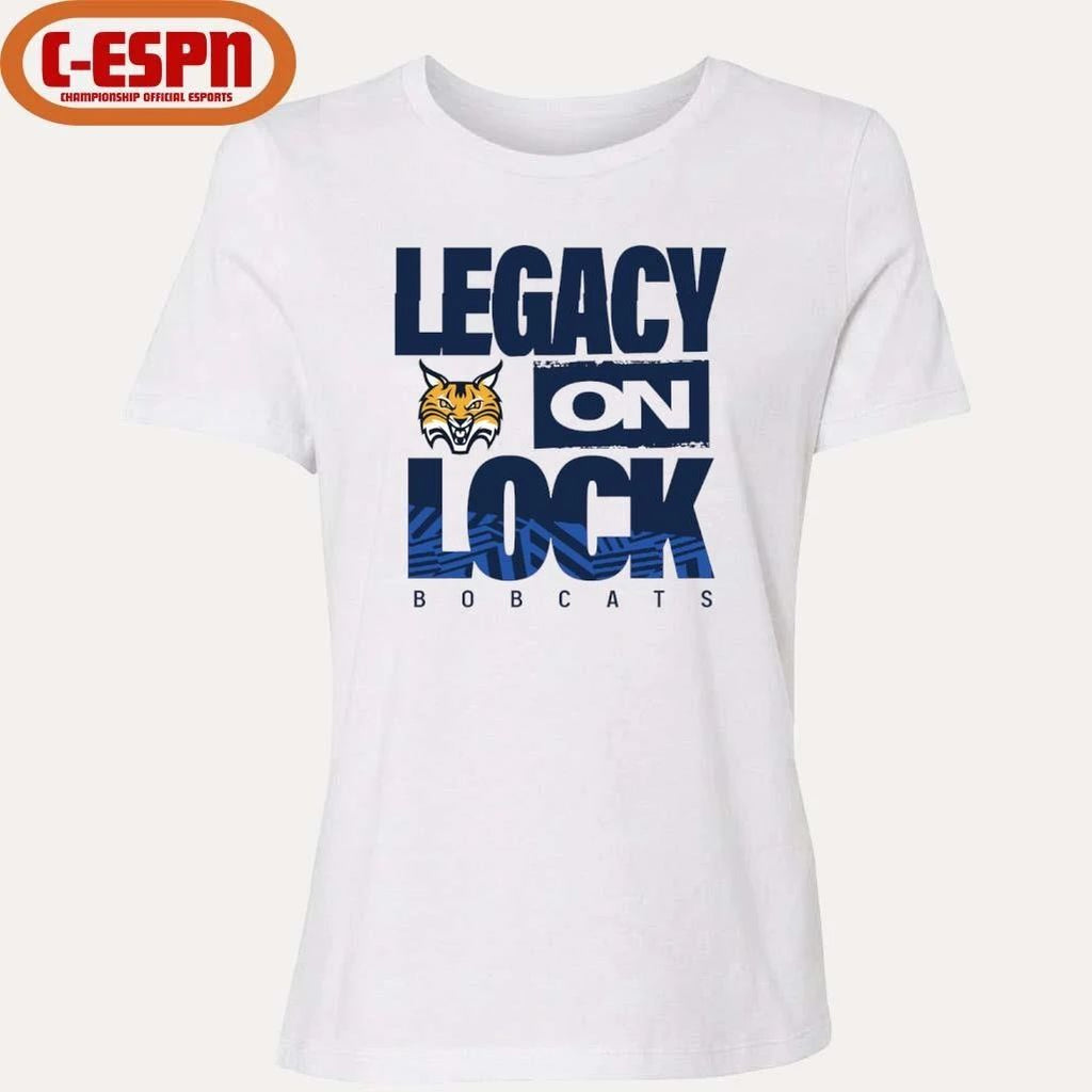 Quinnipiac Bobcats Basketball Legacy On Lock T-Shirt