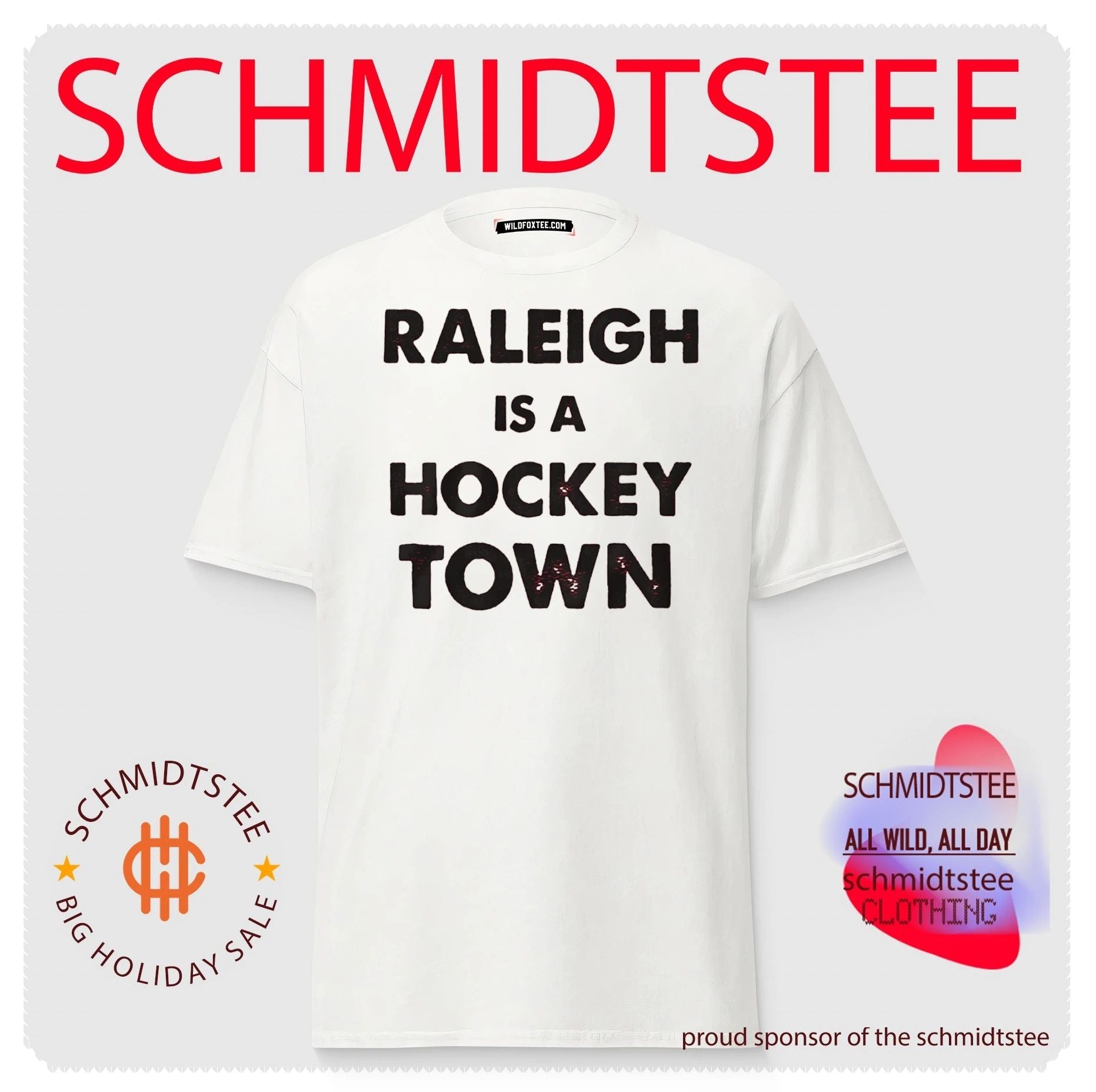 Raleigh Is a Hockey Town shirt