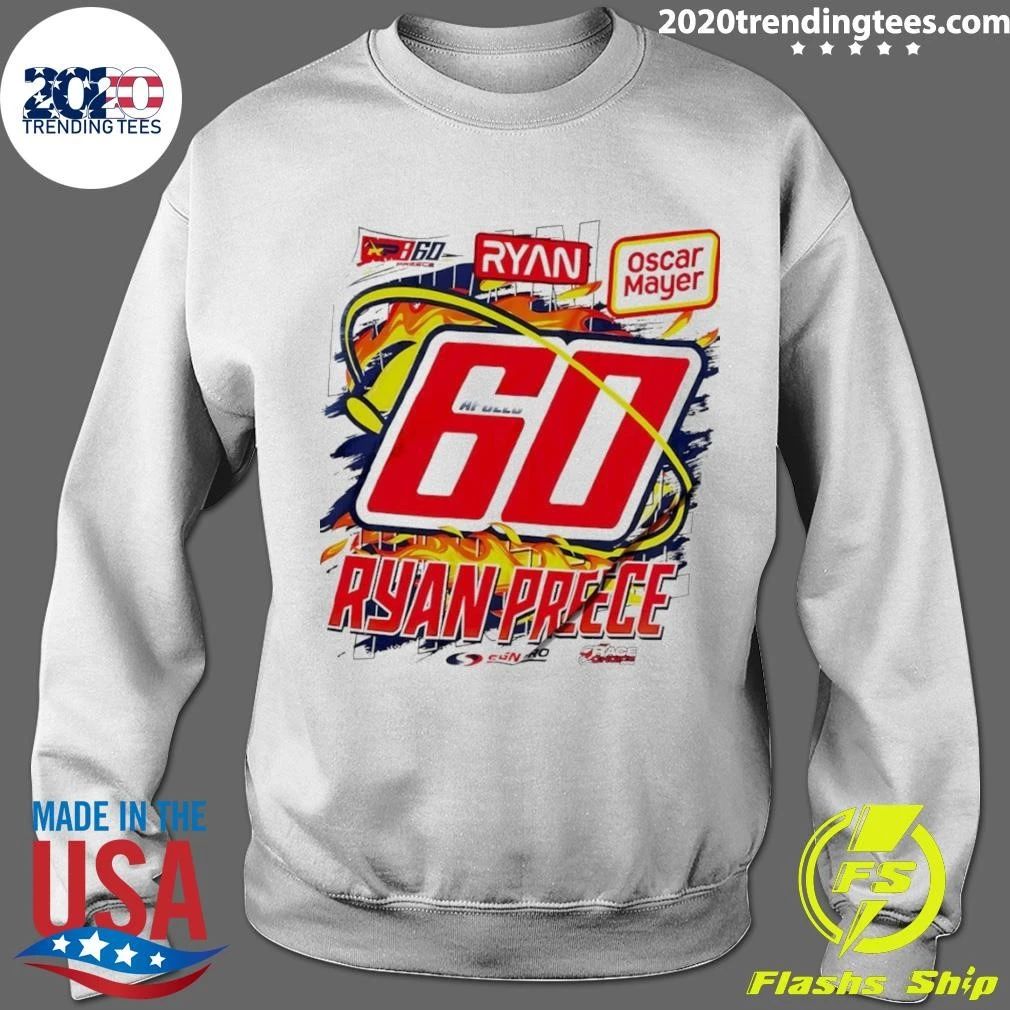 Ryan Preece 60 Apollo Oscar Mayer Nascar Racing 2026 Shirt