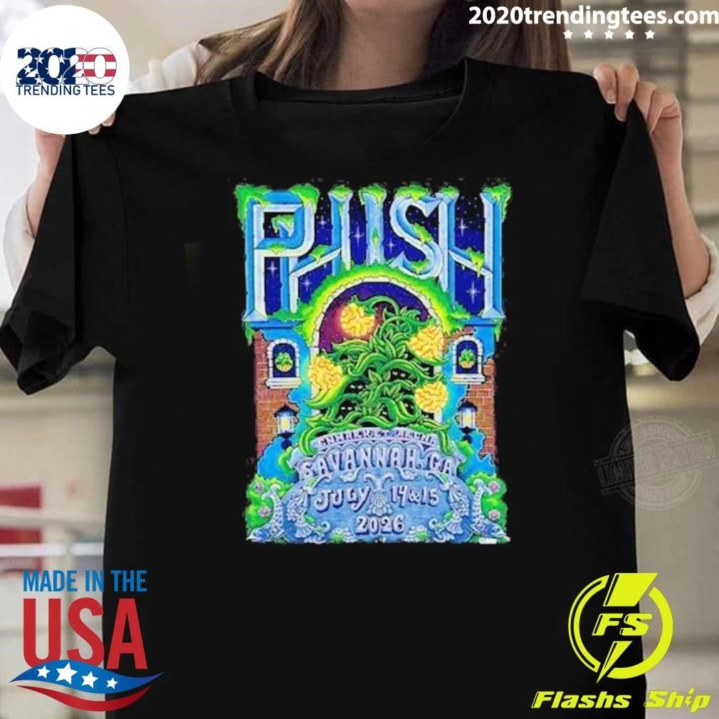 Phish Savannah Georgia At Enmarket Arena On July 14 and 15, 2026 Shirt